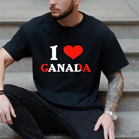 I Love Canada Anal Tee